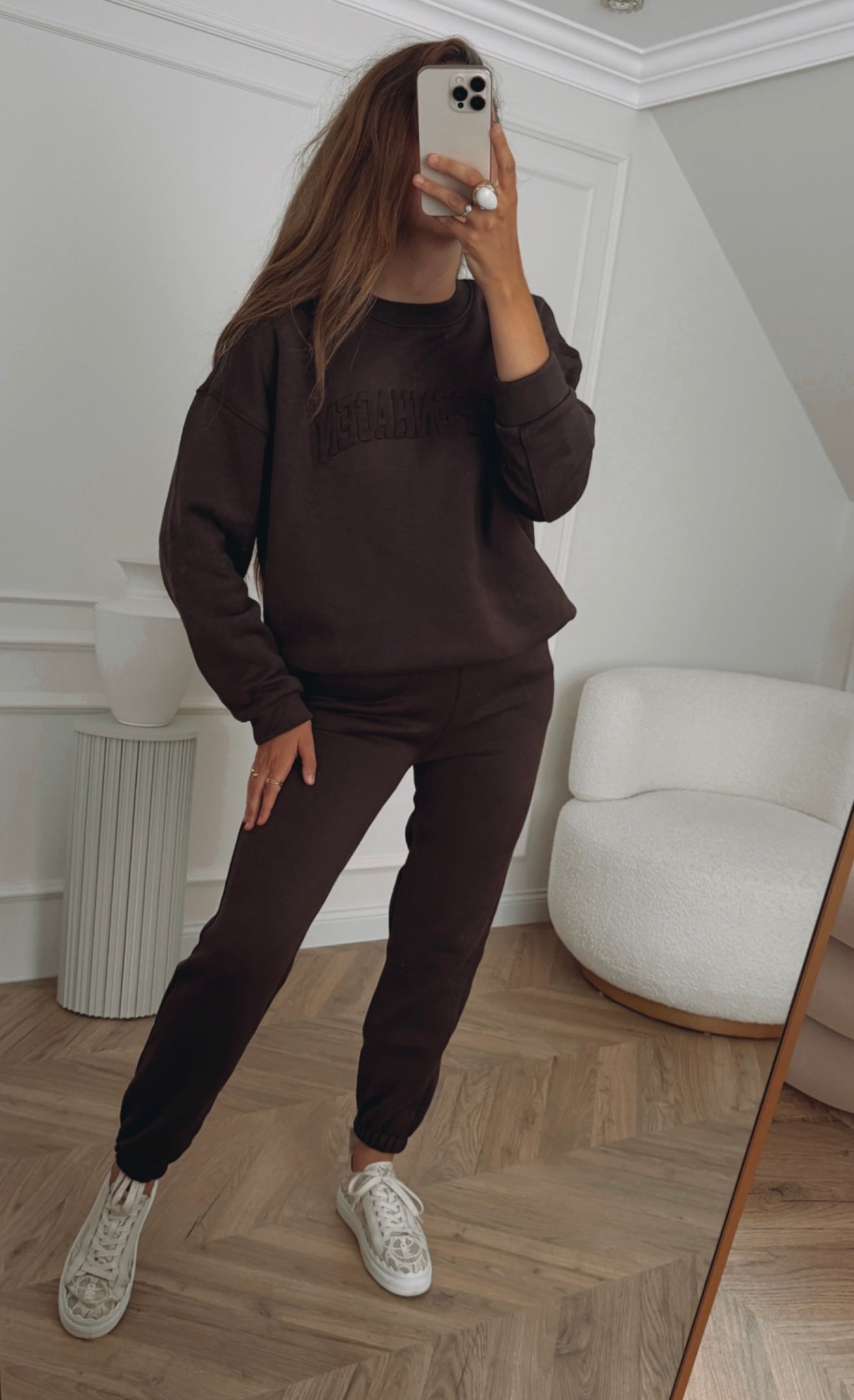 Komplet dresowy Chocolate Cpenhagen ocieplany
