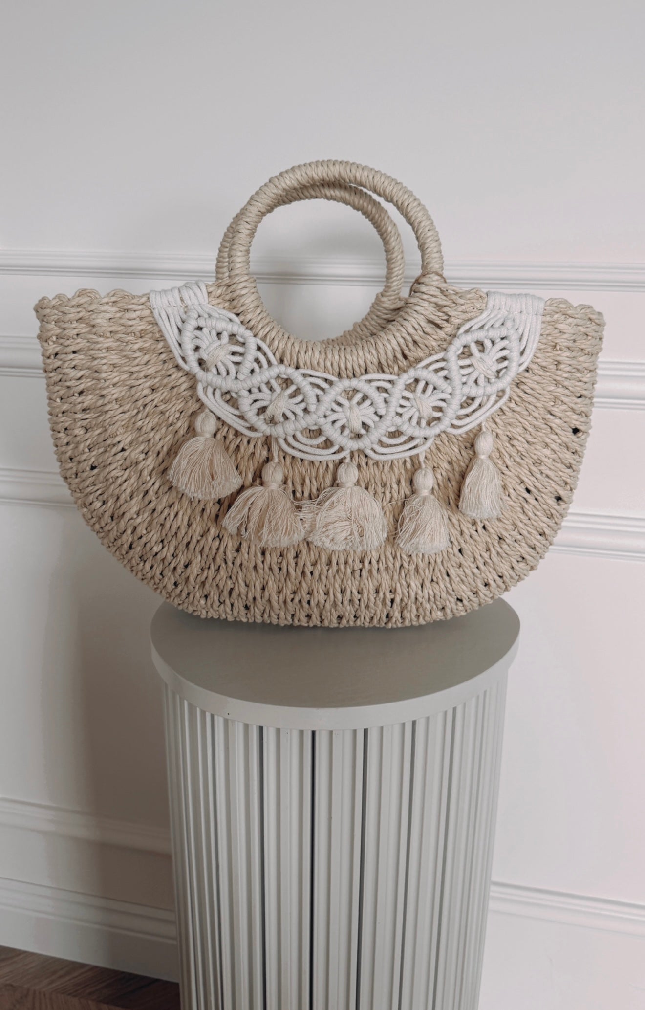 Torebka boho z frędzlami